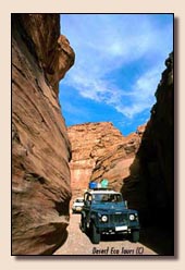 Jeepsafari in Jordanien